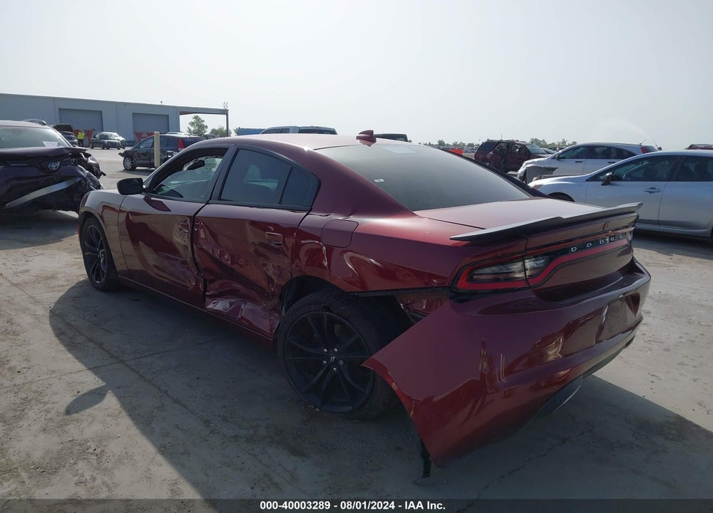 2017 DODGE CHARGER SXT RWD VIN: 2C3CDXHG1HH543865