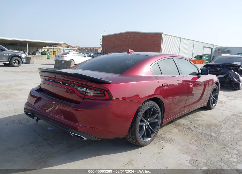 2017 DODGE CHARGER SXT RWD VIN: 2C3CDXHG1HH543865