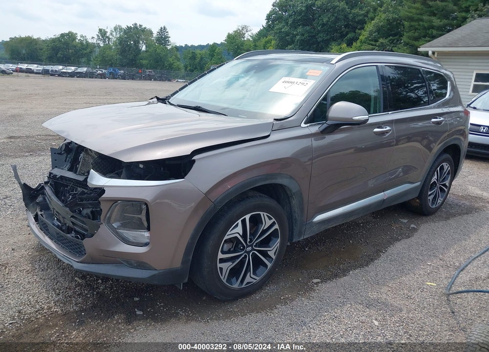 2019 HYUNDAI SANTA FE ULTIMATE 2.0T VIN: 5NMS5CAA2KH069066