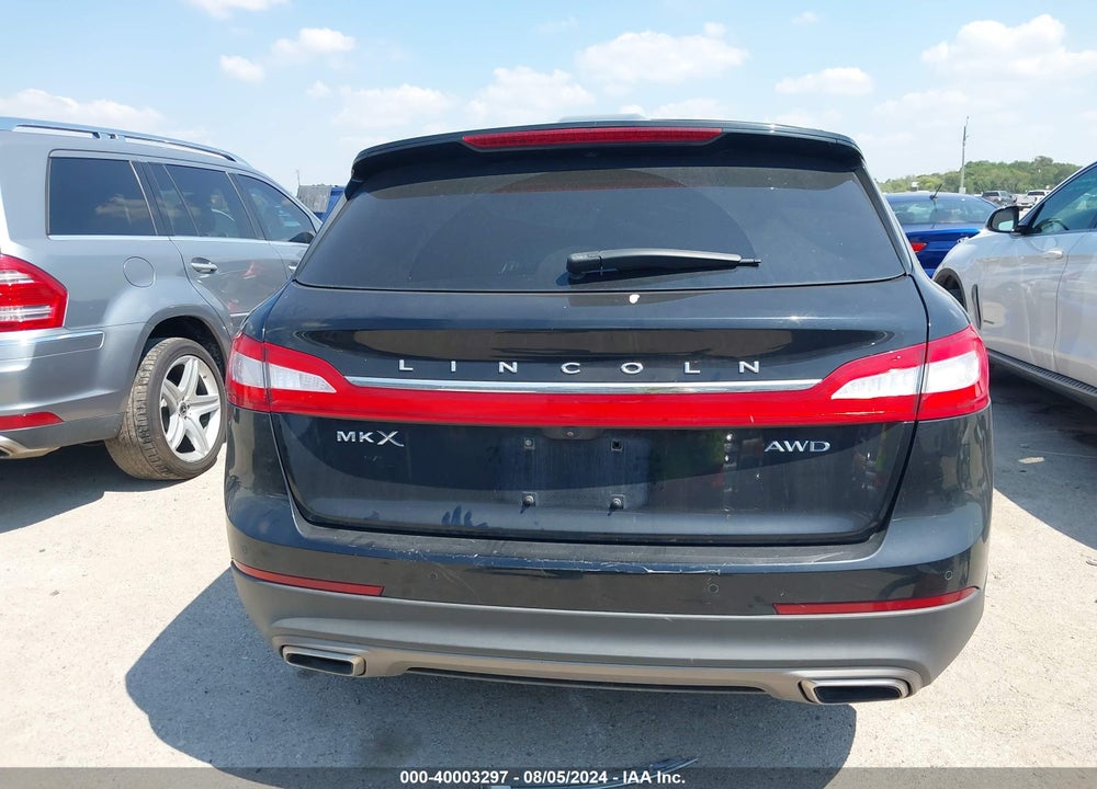 2016 LINCOLN MKX RESERVE VIN: 2LMTJ8LR3GBL27925