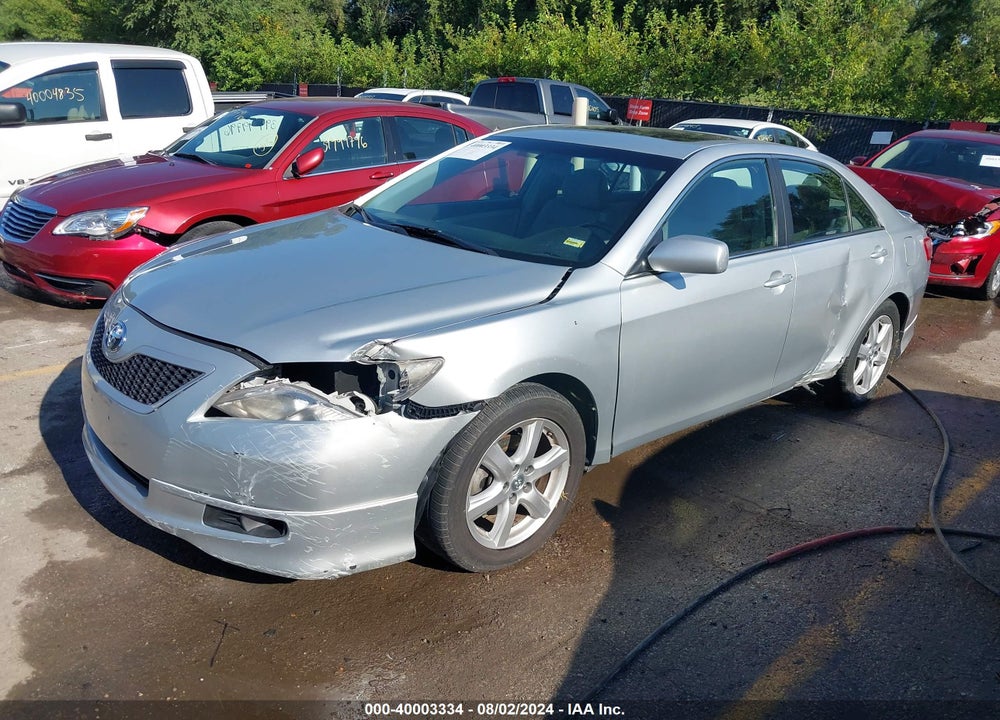 2007 TOYOTA CAMRY SE VIN: 4T1BE46K57U645509