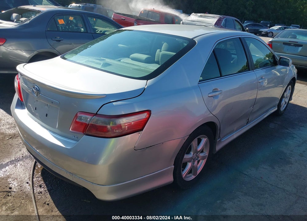 2007 TOYOTA CAMRY SE VIN: 4T1BE46K57U645509