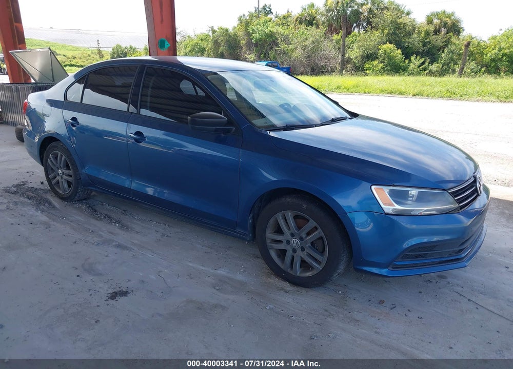 2015 VOLKSWAGEN JETTA 2.0L S VIN: 3VW2K7AJ0FM245354