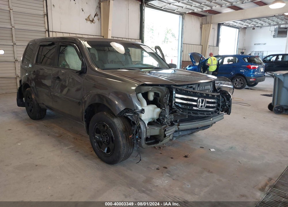 2012 HONDA PILOT LX VIN: 5FNYF4H20CB036730