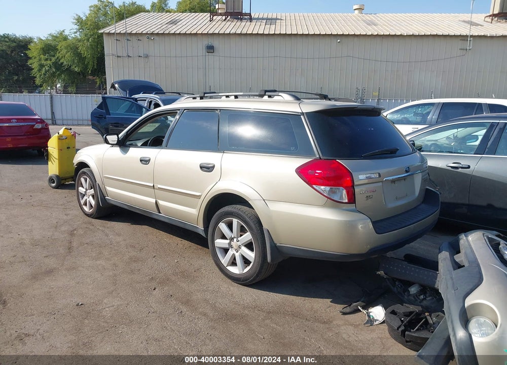 2009 SUBARU OUTBACK VIN: 4S4BP61C997316495