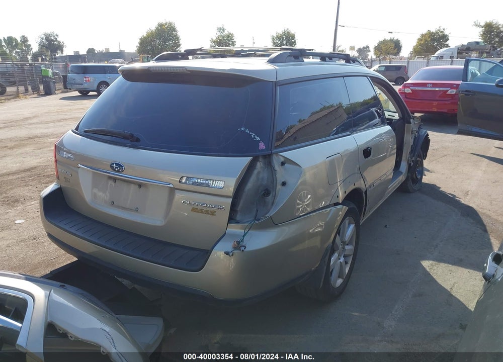 2009 SUBARU OUTBACK VIN: 4S4BP61C997316495