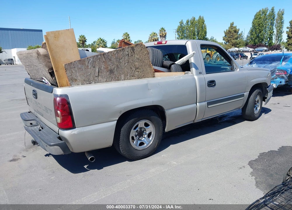 2004 CHEVROLET SILVERADO 1500 VIN: 1GCEC14X24Z150025