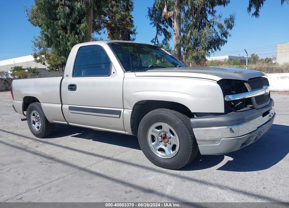 2004 CHEVROLET SILVERADO 1500 VIN: 1GCEC14X24Z150025