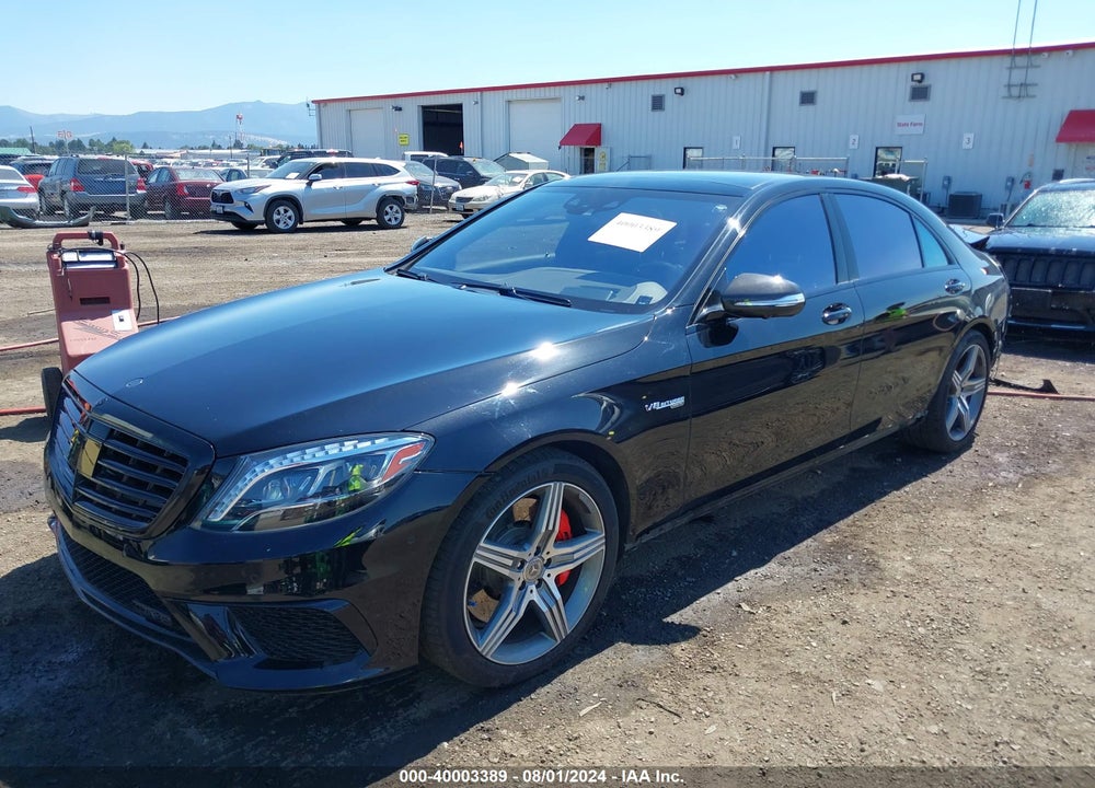 2015 MERCEDES-BENZ S 63 AMG 4MATIC VIN: WDDUG7JB3FA095376