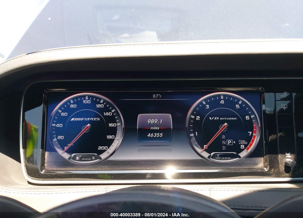 2015 MERCEDES-BENZ S 63 AMG 4MATIC VIN: WDDUG7JB3FA095376