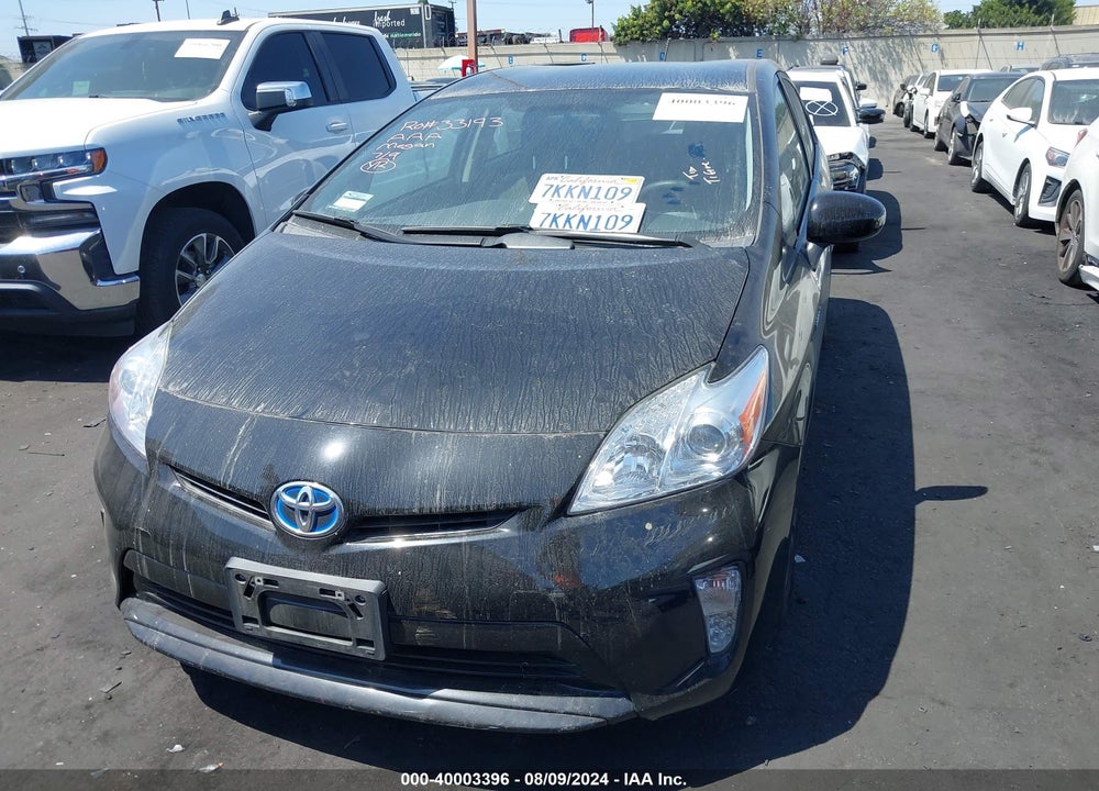 2015 TOYOTA PRIUS TWO VIN: JTDKN3DU8F0445166