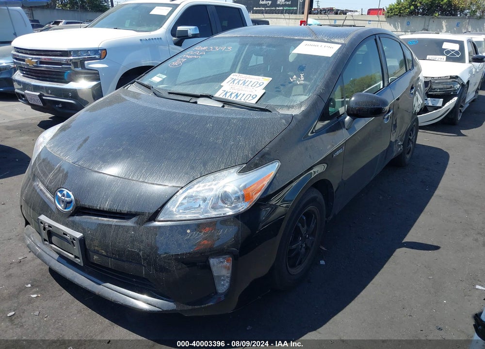 2015 TOYOTA PRIUS TWO VIN: JTDKN3DU8F0445166