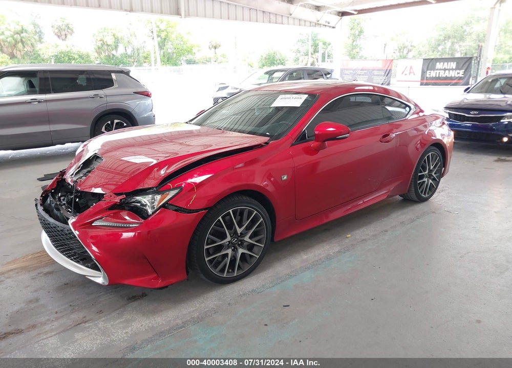 2017 LEXUS RC 200T VIN: JTHHA5BC6H5006953