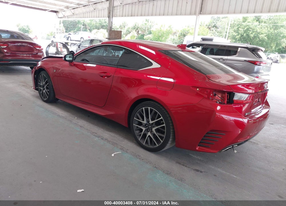 2017 LEXUS RC 200T VIN: JTHHA5BC6H5006953