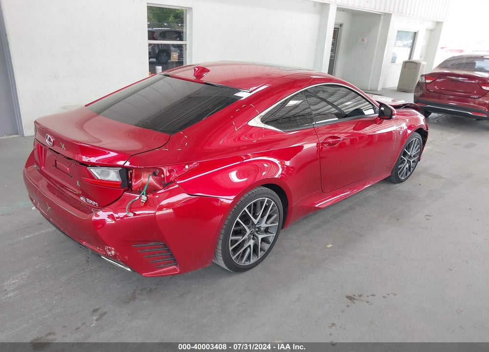 2017 LEXUS RC 200T VIN: JTHHA5BC6H5006953