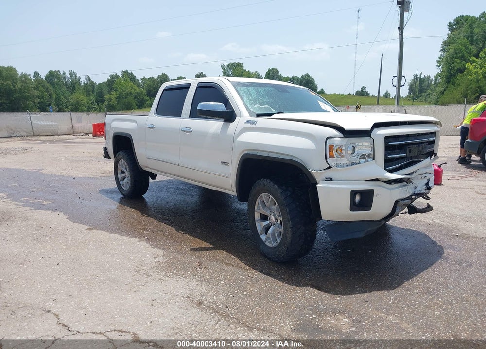 2014 GMC SIERRA 1500 SLT VIN: 3GTU2VEC7EG475563
