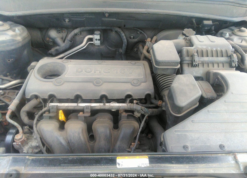 2010 HYUNDAI SANTA FE GLS VIN: 5NMSG3AB6AH393218