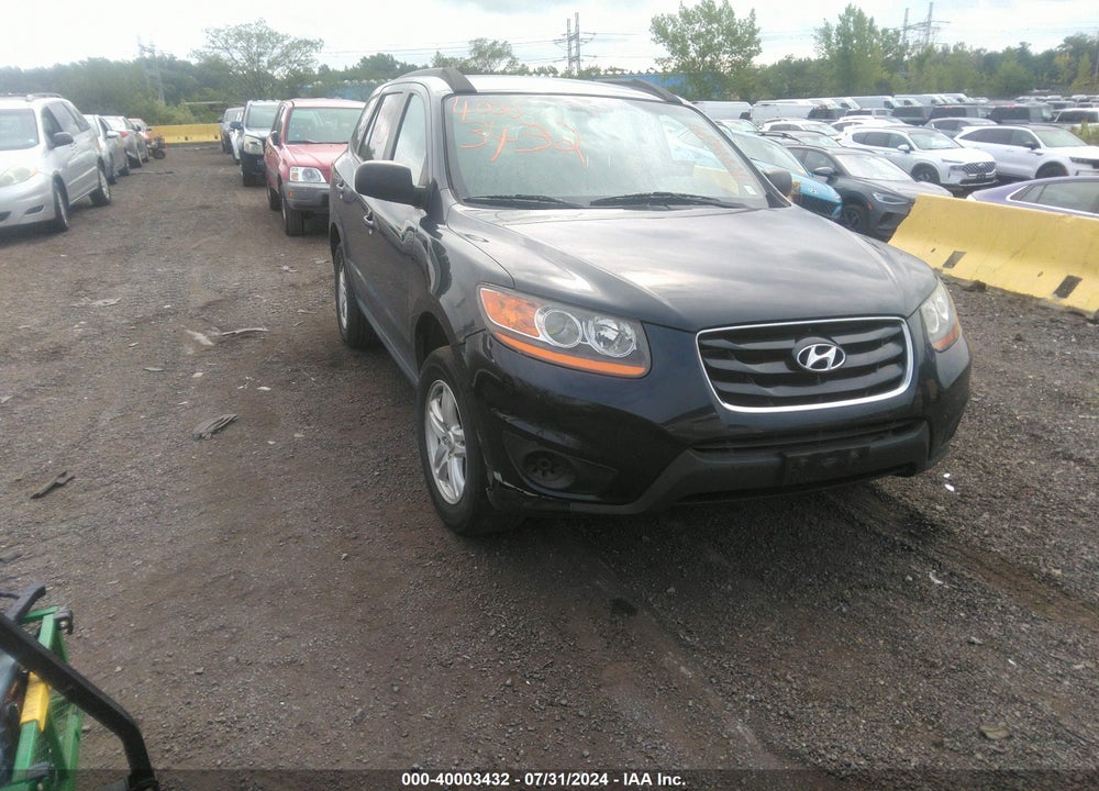 2010 HYUNDAI SANTA FE GLS VIN: 5NMSG3AB6AH393218