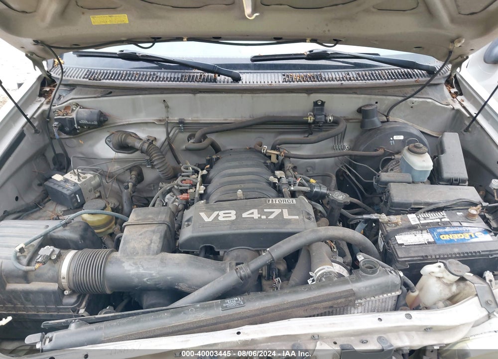 2006 TOYOTA TUNDRA SR5 V8 VIN: 5TBET34156S556787
