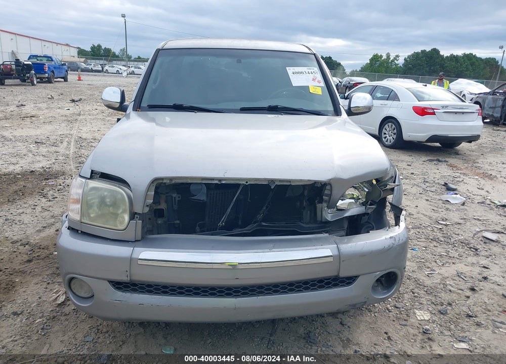 2006 TOYOTA TUNDRA SR5 V8 VIN: 5TBET34156S556787