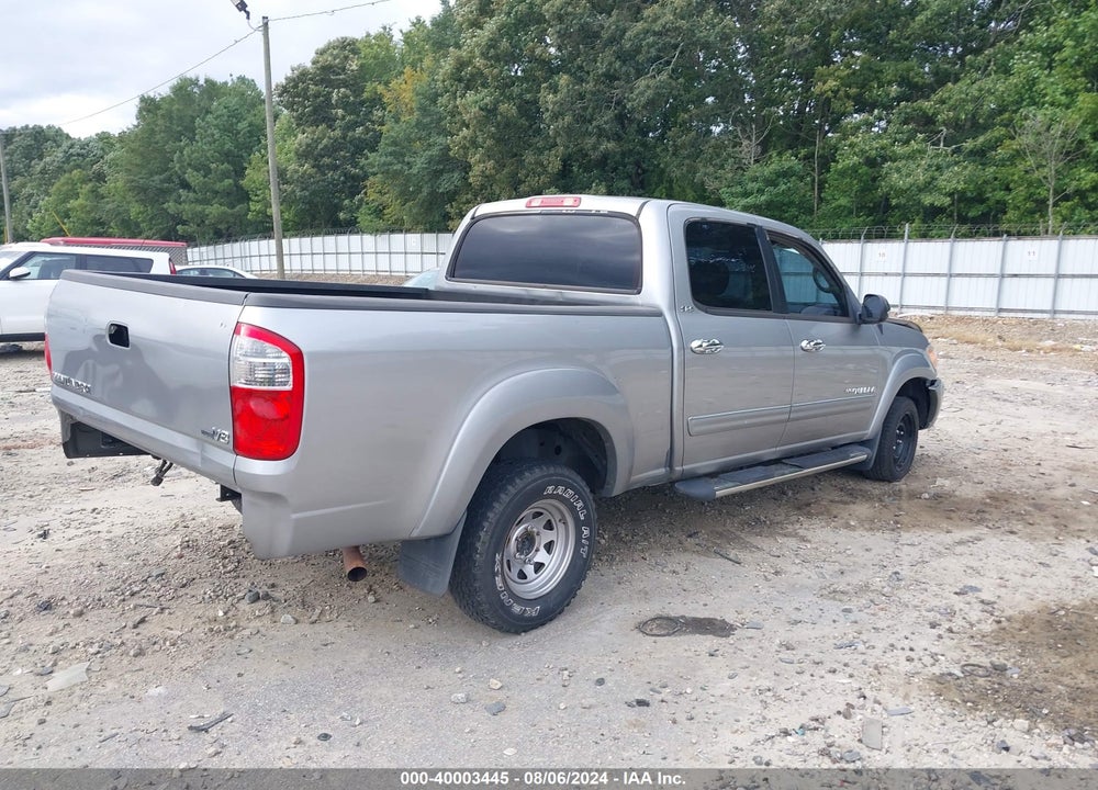 2006 TOYOTA TUNDRA SR5 V8 VIN: 5TBET34156S556787