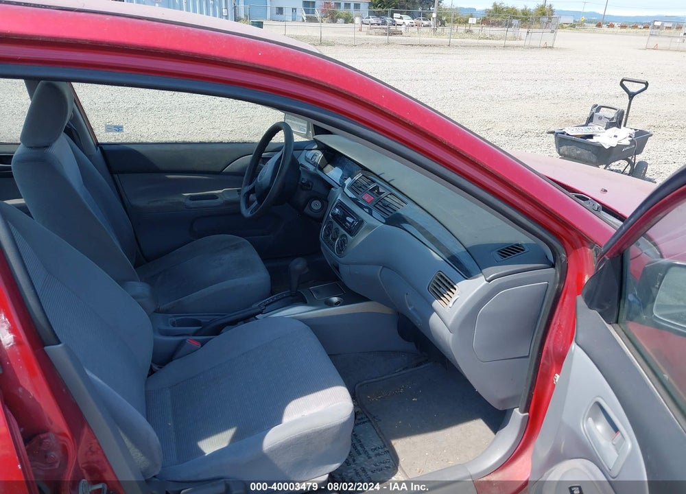 2004 MITSUBISHI LANCER ES VIN: JA3AJ26E04U065766