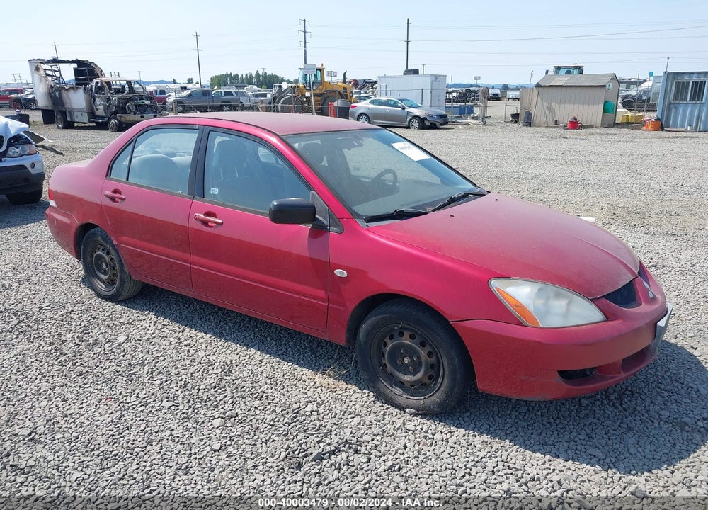 2004 MITSUBISHI LANCER ES VIN: JA3AJ26E04U065766
