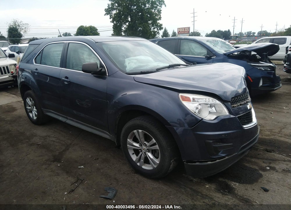 2013 CHEVROLET EQUINOX LS VIN: 2GNALBEK0D6273994
