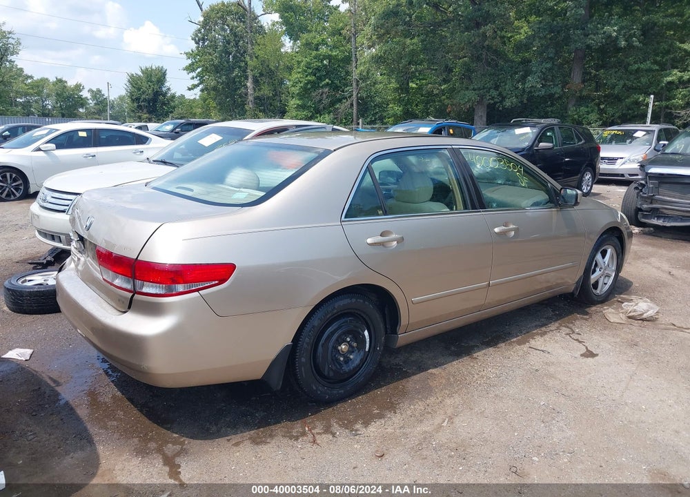 2004 HONDA ACCORD 2.4 EX VIN: 1HGCM56644A126342