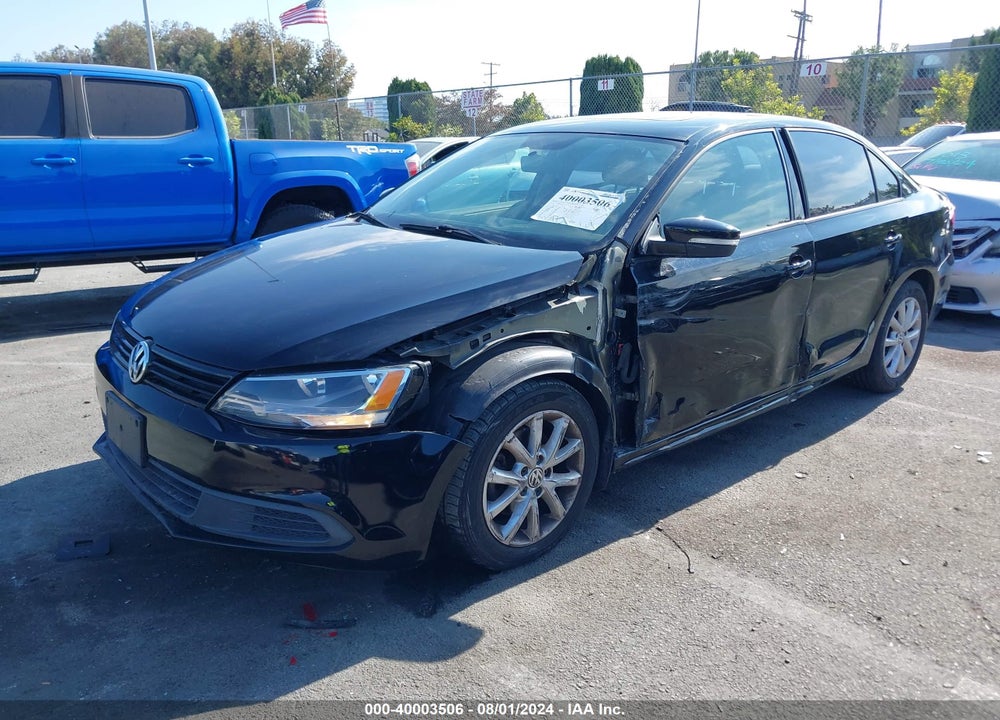 2012 VOLKSWAGEN JETTA 2.5L SE VIN: 3VWDP7AJ3CM375599