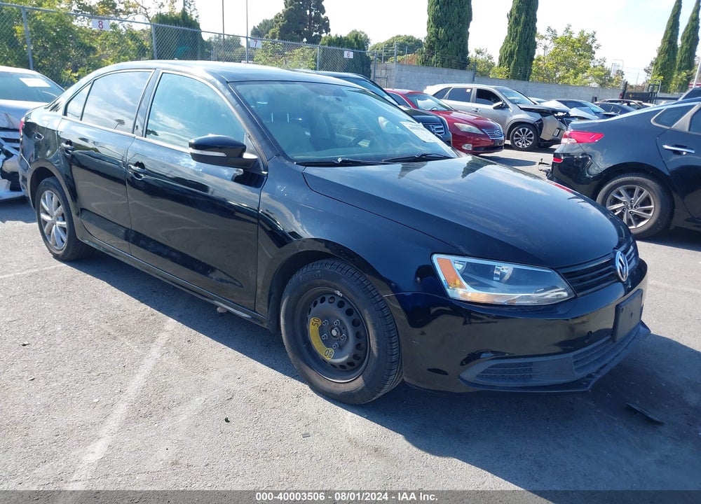 2012 VOLKSWAGEN JETTA 2.5L SE VIN: 3VWDP7AJ3CM375599
