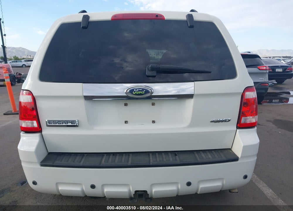 2009 FORD ESCAPE LIMITED VIN: 1FMCU94G89KB09316