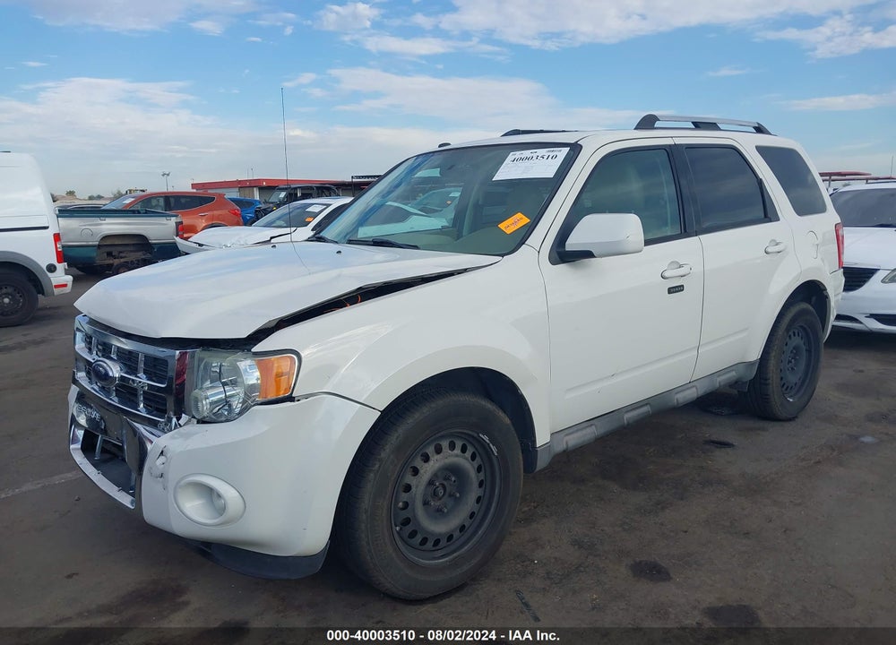 2009 FORD ESCAPE LIMITED VIN: 1FMCU94G89KB09316