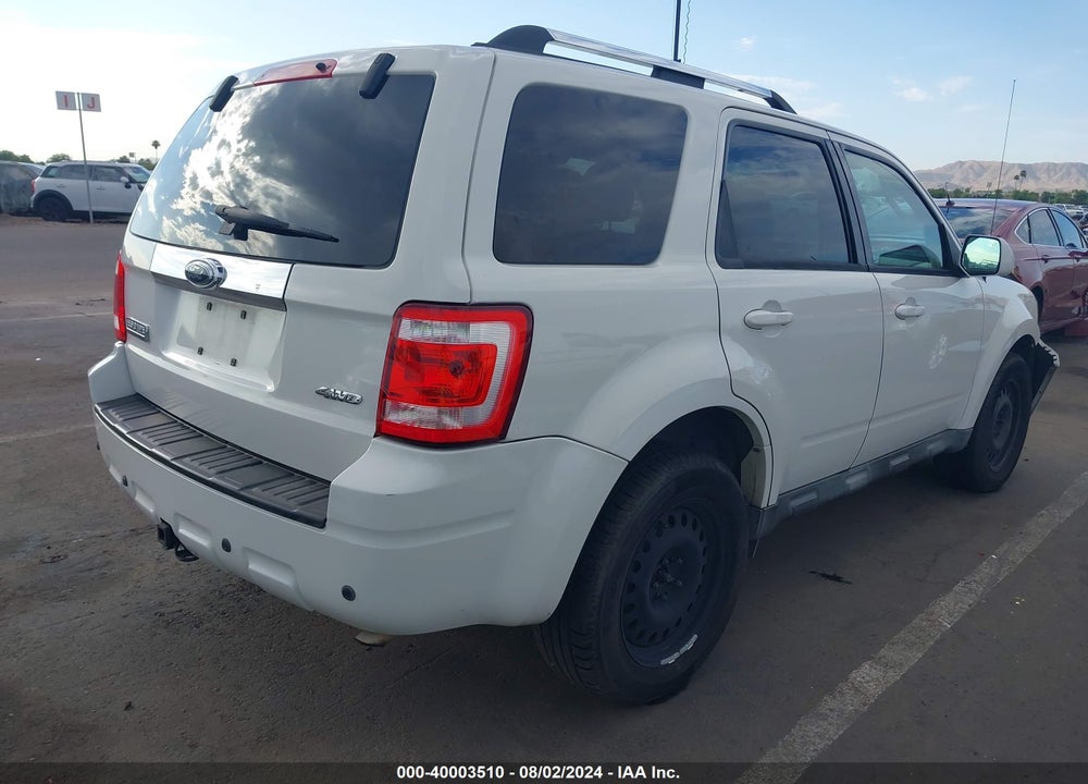 2009 FORD ESCAPE LIMITED VIN: 1FMCU94G89KB09316