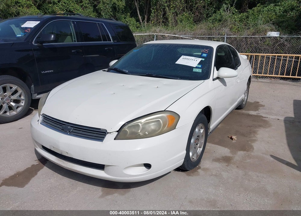 2006 CHEVROLET MONTE CARLO LT 3.5L VIN: 2G1WM15K269290389