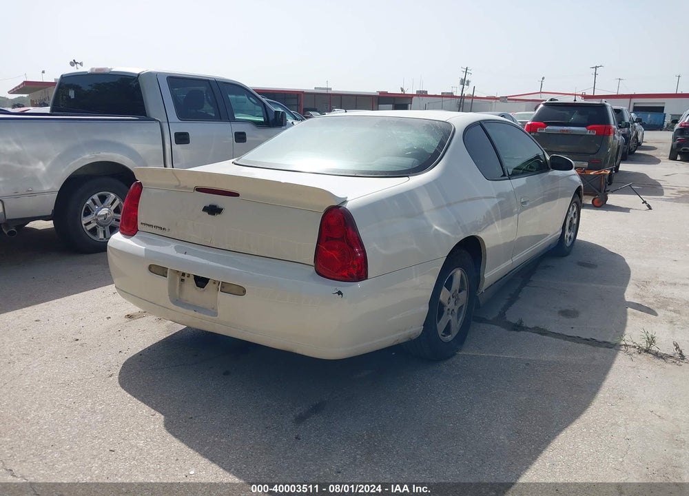 2006 CHEVROLET MONTE CARLO LT 3.5L VIN: 2G1WM15K269290389