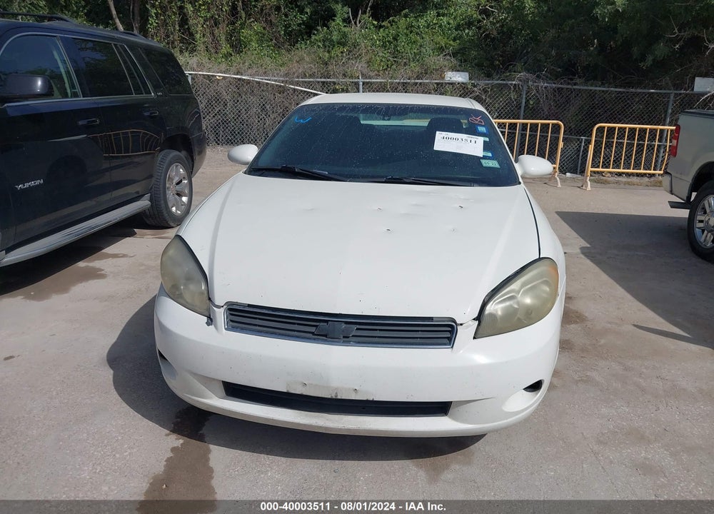 2006 CHEVROLET MONTE CARLO LT 3.5L VIN: 2G1WM15K269290389