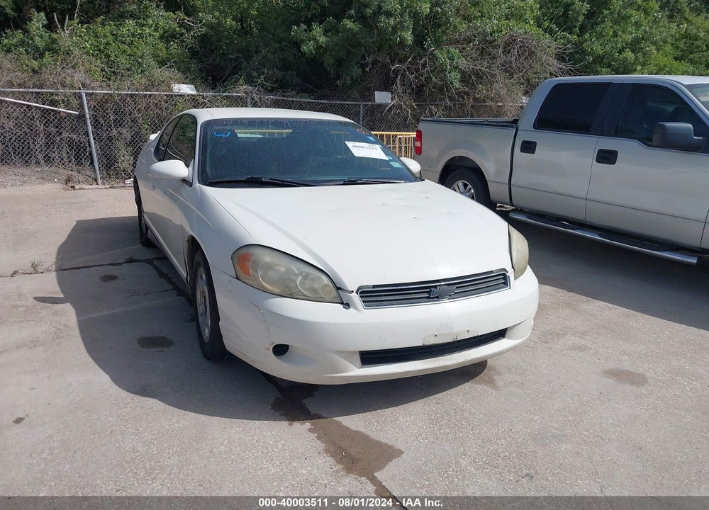 2006 CHEVROLET MONTE CARLO LT 3.5L VIN: 2G1WM15K269290389