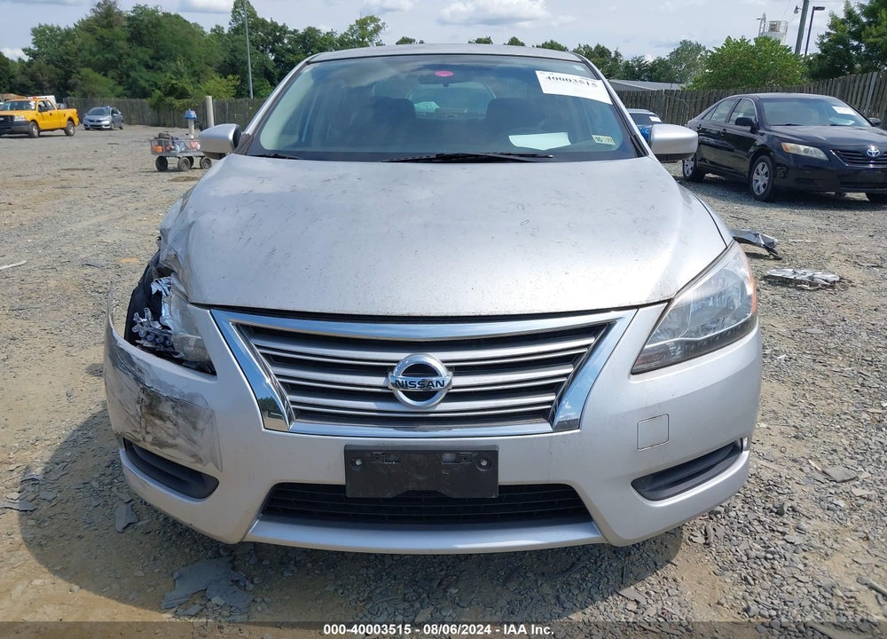 2014 NISSAN SENTRA S VIN: 3N1AB7AP6EY275035