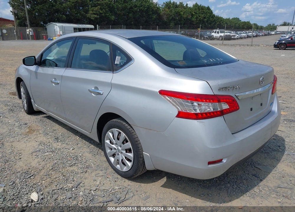 2014 NISSAN SENTRA S VIN: 3N1AB7AP6EY275035