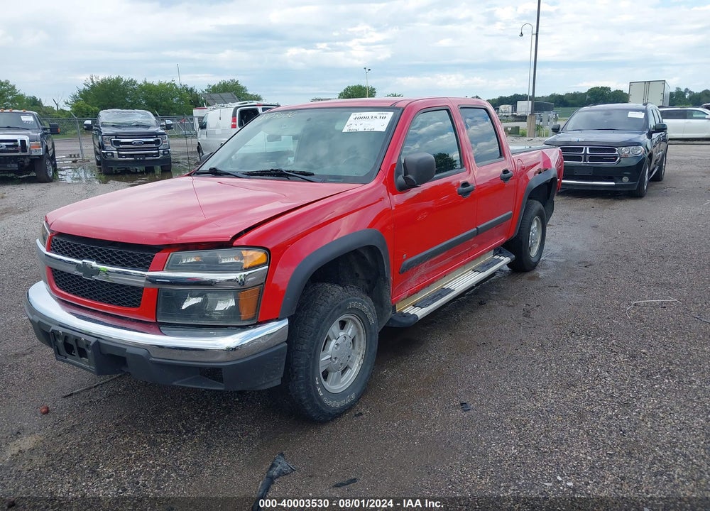 2007 CHEVROLET COLORADO LT VIN: 1GCDT13E378250981