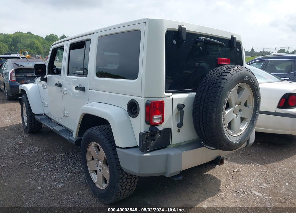 2012 JEEP WRANGLER UNLIMITED SAHARA VIN: 1C4HJWEG1CL154213