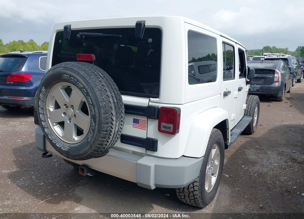 2012 JEEP WRANGLER UNLIMITED SAHARA VIN: 1C4HJWEG1CL154213