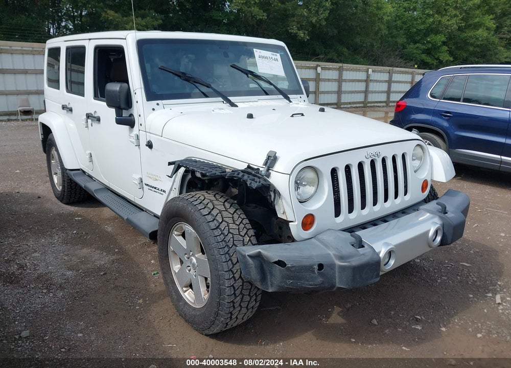 2012 JEEP WRANGLER UNLIMITED SAHARA VIN: 1C4HJWEG1CL154213