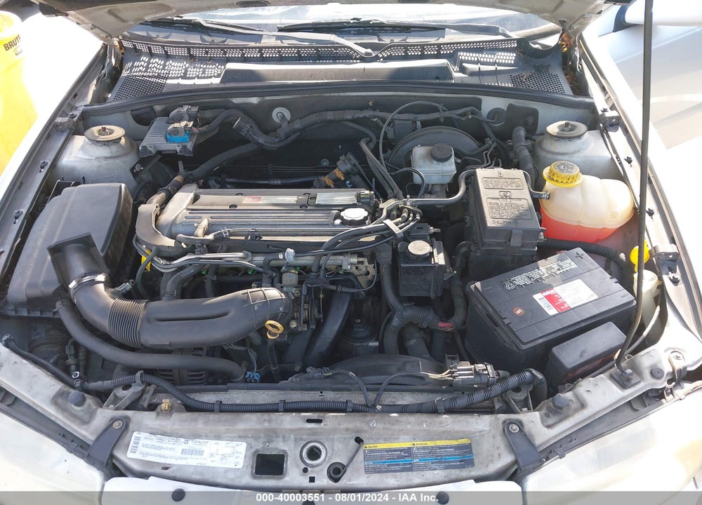 2002 SATURN L-SERIES L100 VIN: 1G8JS54F32Y597623