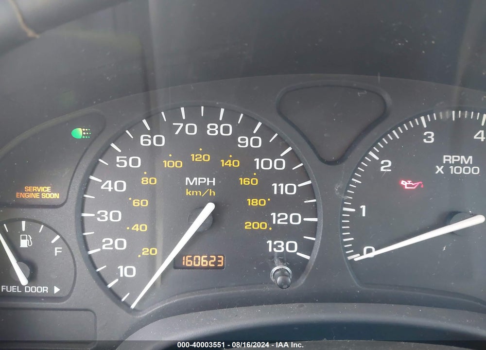 2002 SATURN L-SERIES L100 VIN: 1G8JS54F32Y597623