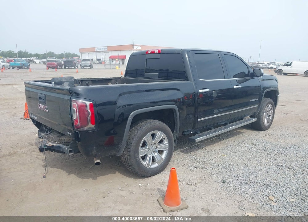 2018 GMC SIERRA 1500 SLT VIN: 3GTU2NEC4JG196730
