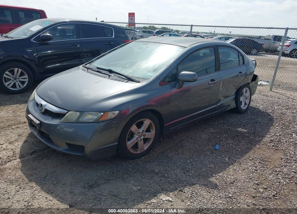 2009 HONDA CIVIC LX-S VIN: 2HGFA16699H316774