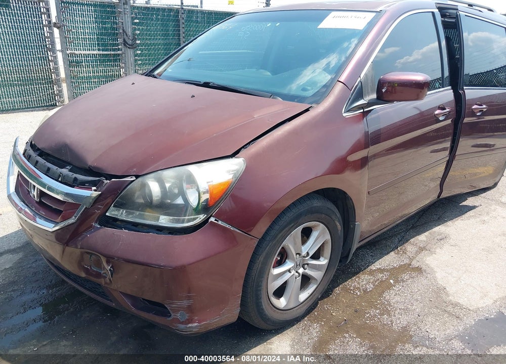 2010 HONDA ODYSSEY TOURING VIN: 5FNRL3H90AB072144