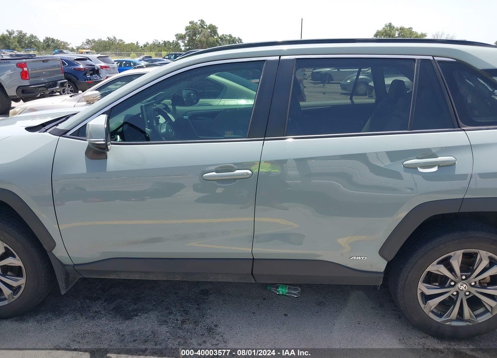 2022 TOYOTA RAV4 HYBRID XLE PREMIUM VIN: 4T3B6RFV3NU086809